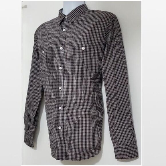 Dockers Large Men Classic Plaid Top - Picture 6 of 14